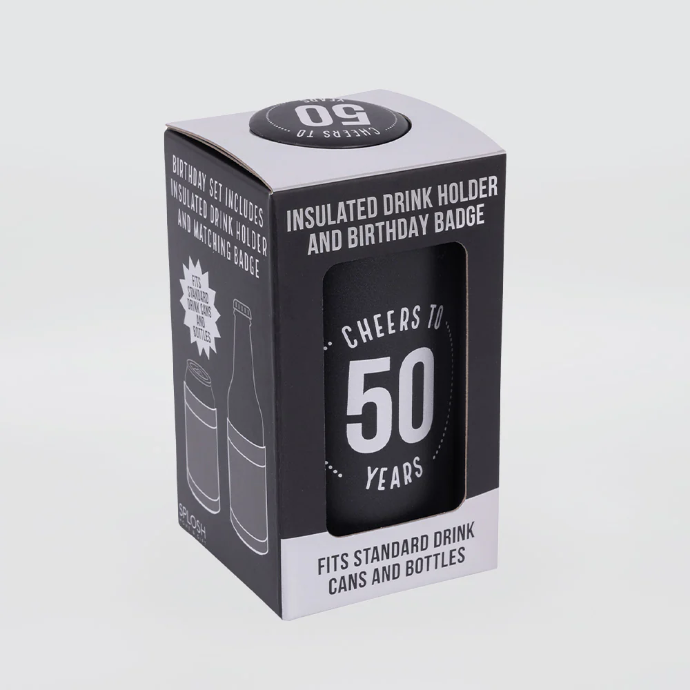 Insulated '50th' Can Cooler - Image 2