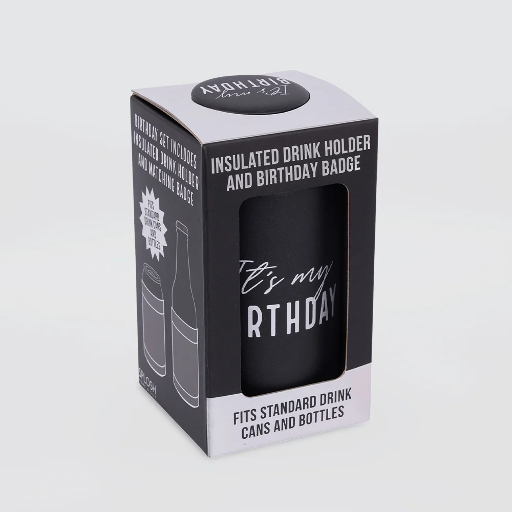 Insulated 'Birthday' Can Cooler - Image 2