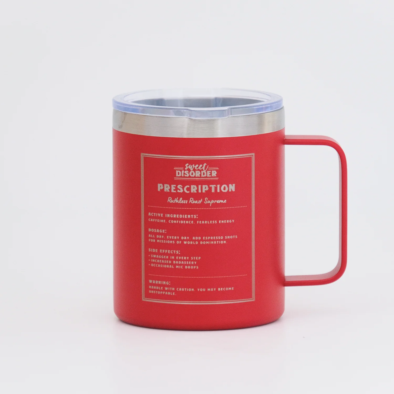 Insulated Mug - 'Chief Badass' - Image 2
