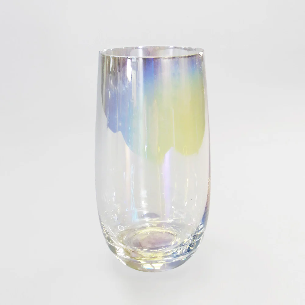 Iridescent Stemless Glass - 15cm
