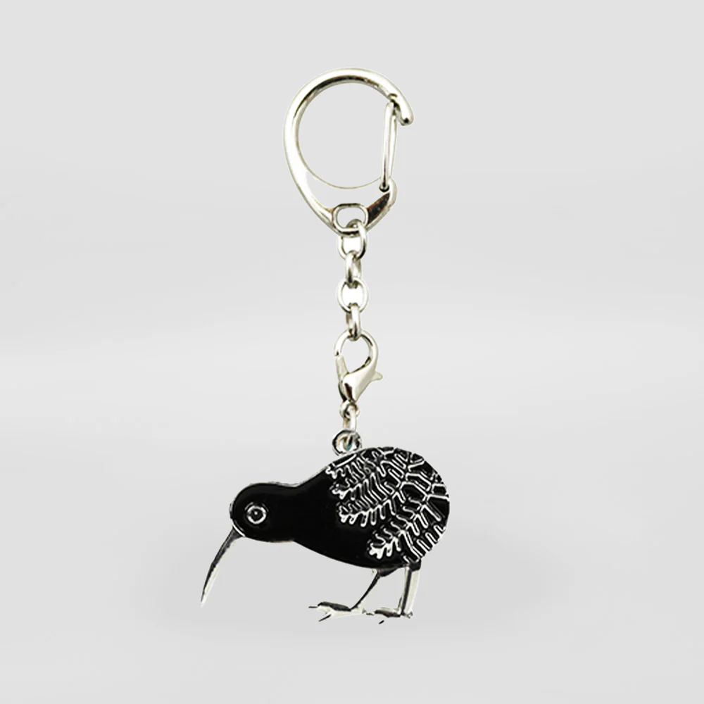 Keyring Charm - Fern Kiwi