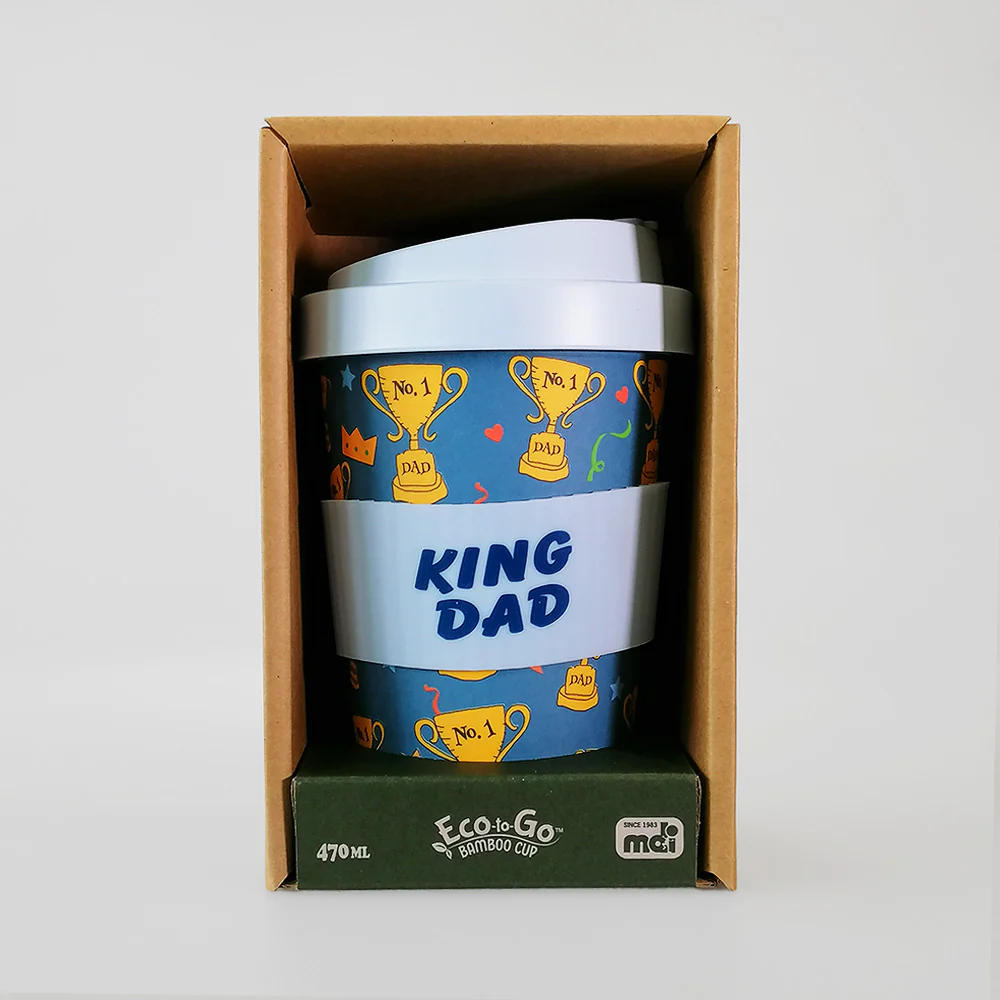 King Dad' Eco Travel Mug - Image 3