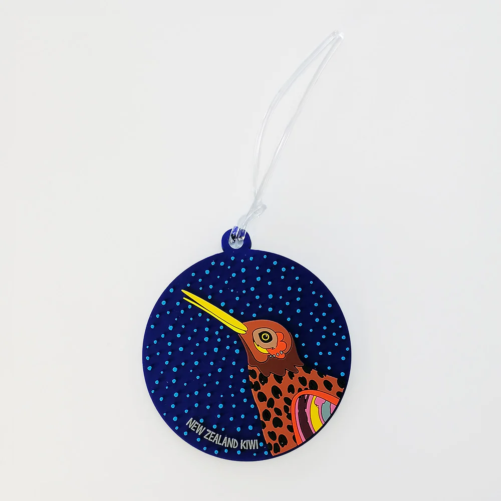 Bold & Bright Kiwi - Bag Tag