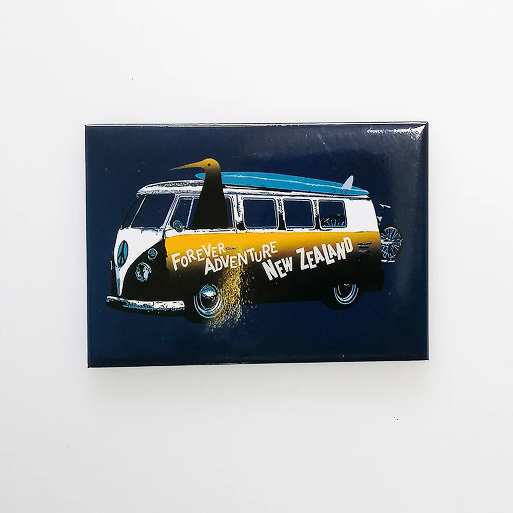 Kiwiana Magnet - 'Kiwi Road Trip'