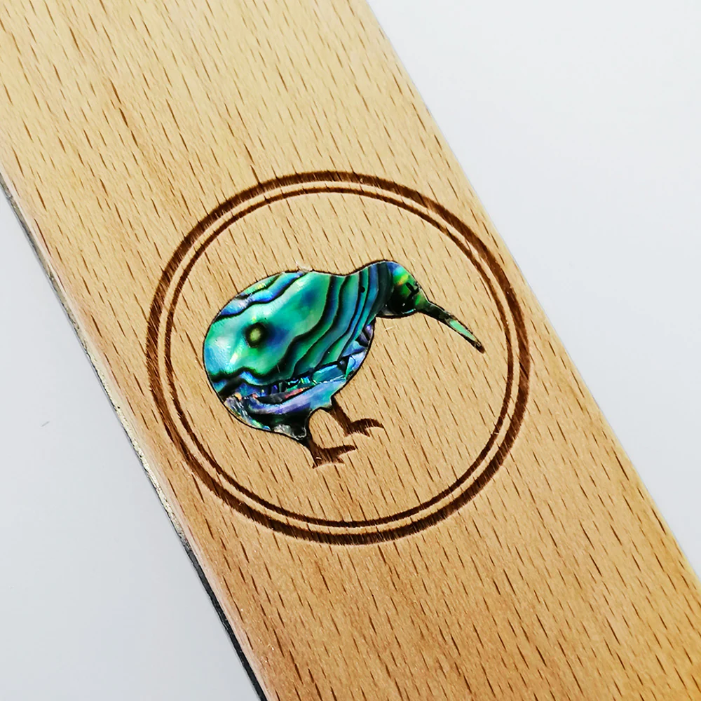 NZ-Themed Bottle Opener W/ Paua - Image 3