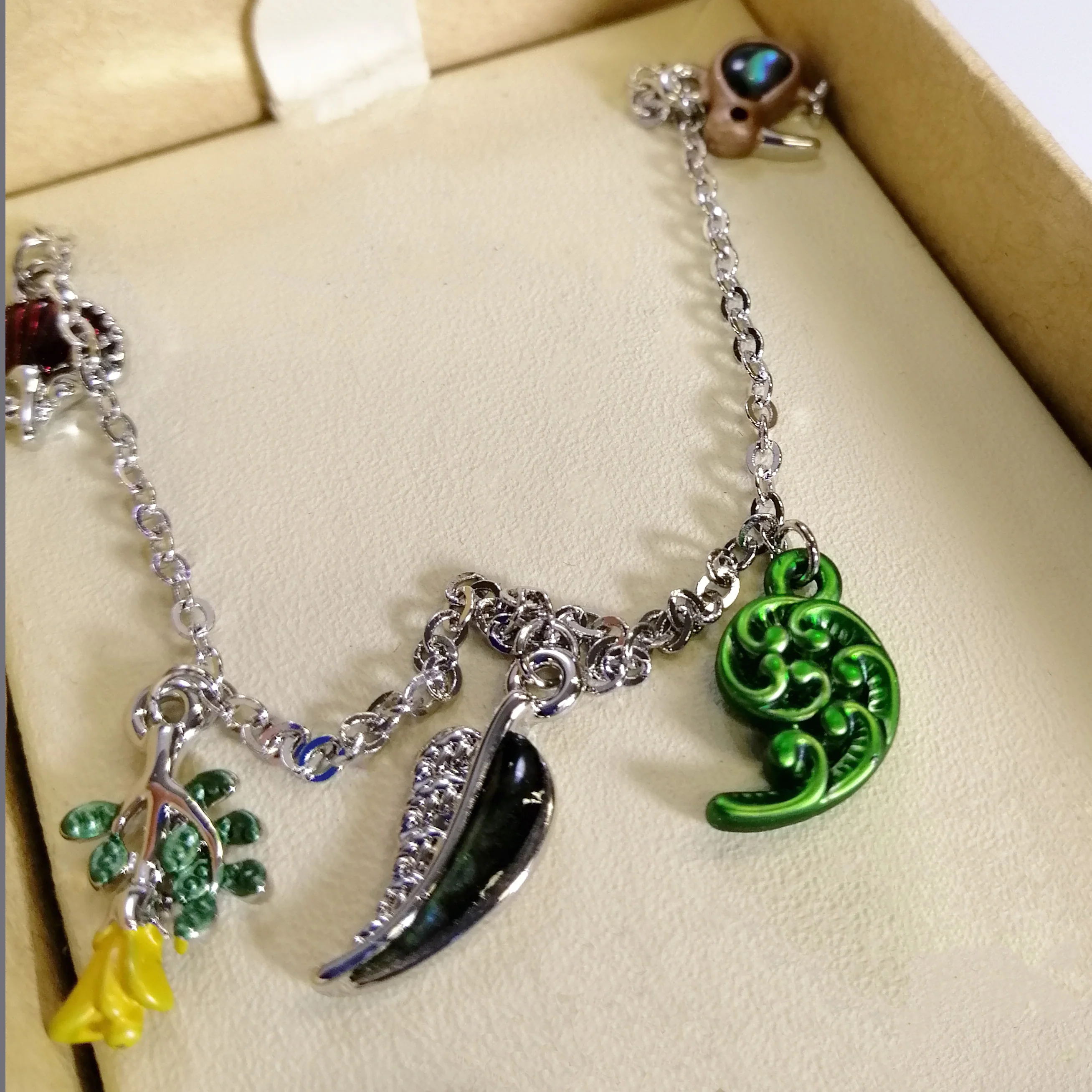 Kiwicraft - Kiwiana Rhodium Anklet - Image 4