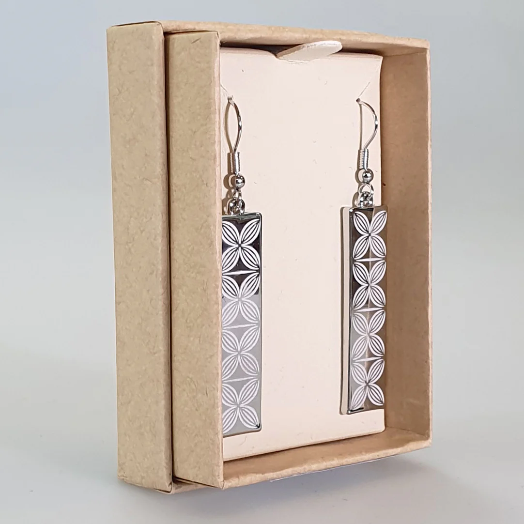 Kiwicraft - Laser Pasifika Earrings - Image 2