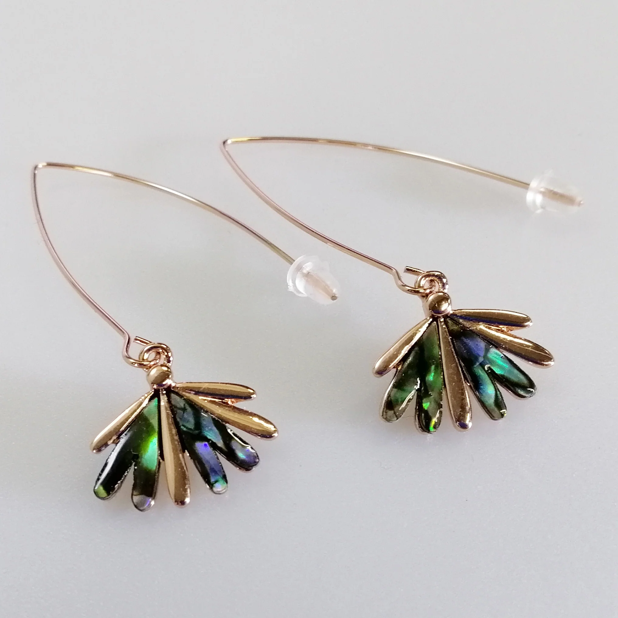 Kiwicraft - Paua Fantail Earrings - Image 4