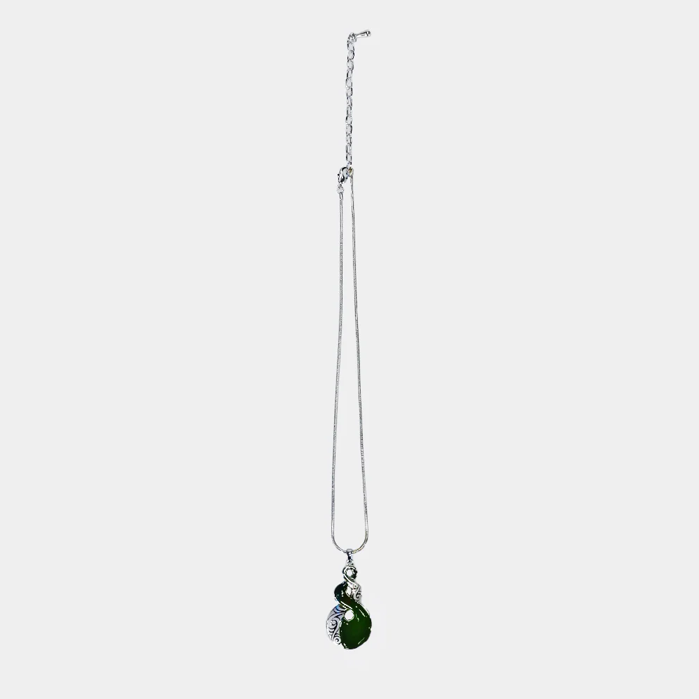 Kiwicraft 'Resin Twist' Earrings & Necklace Set - Image 3