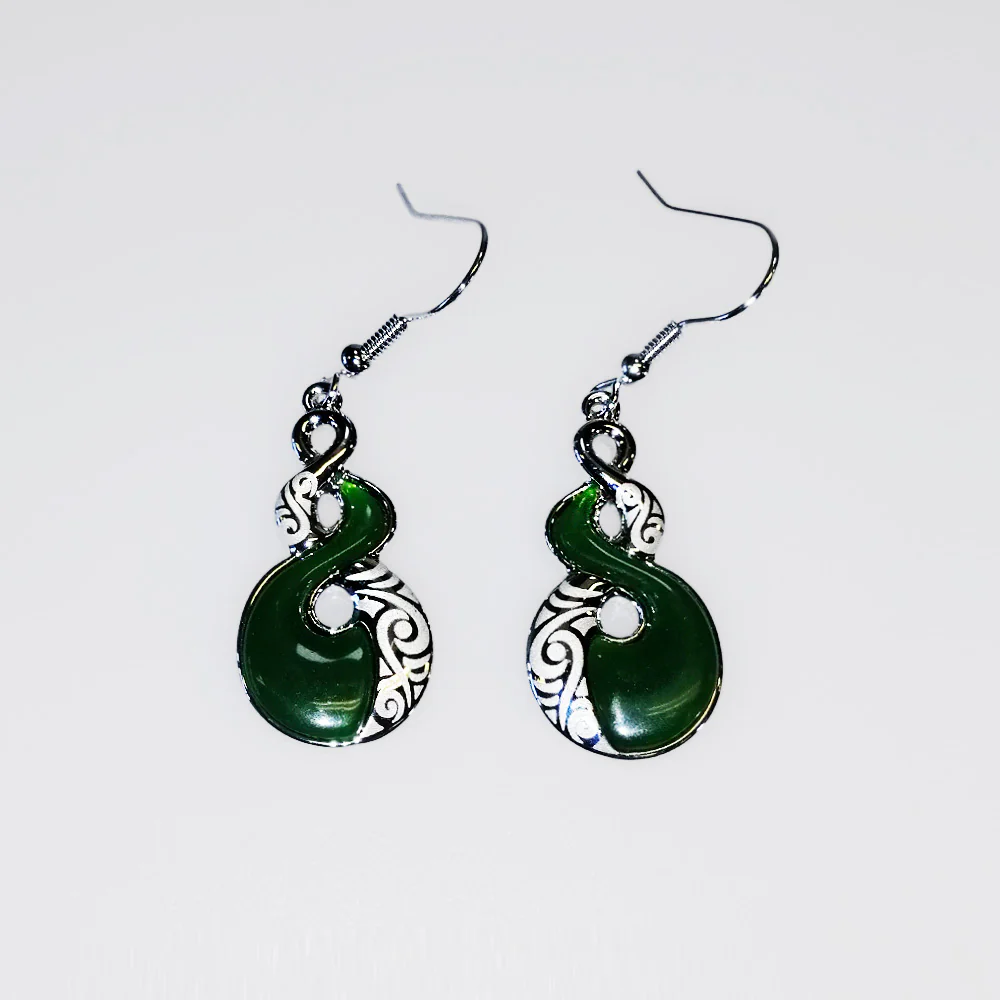 Kiwicraft 'Resin Twist' Earrings & Necklace Set - Image 4