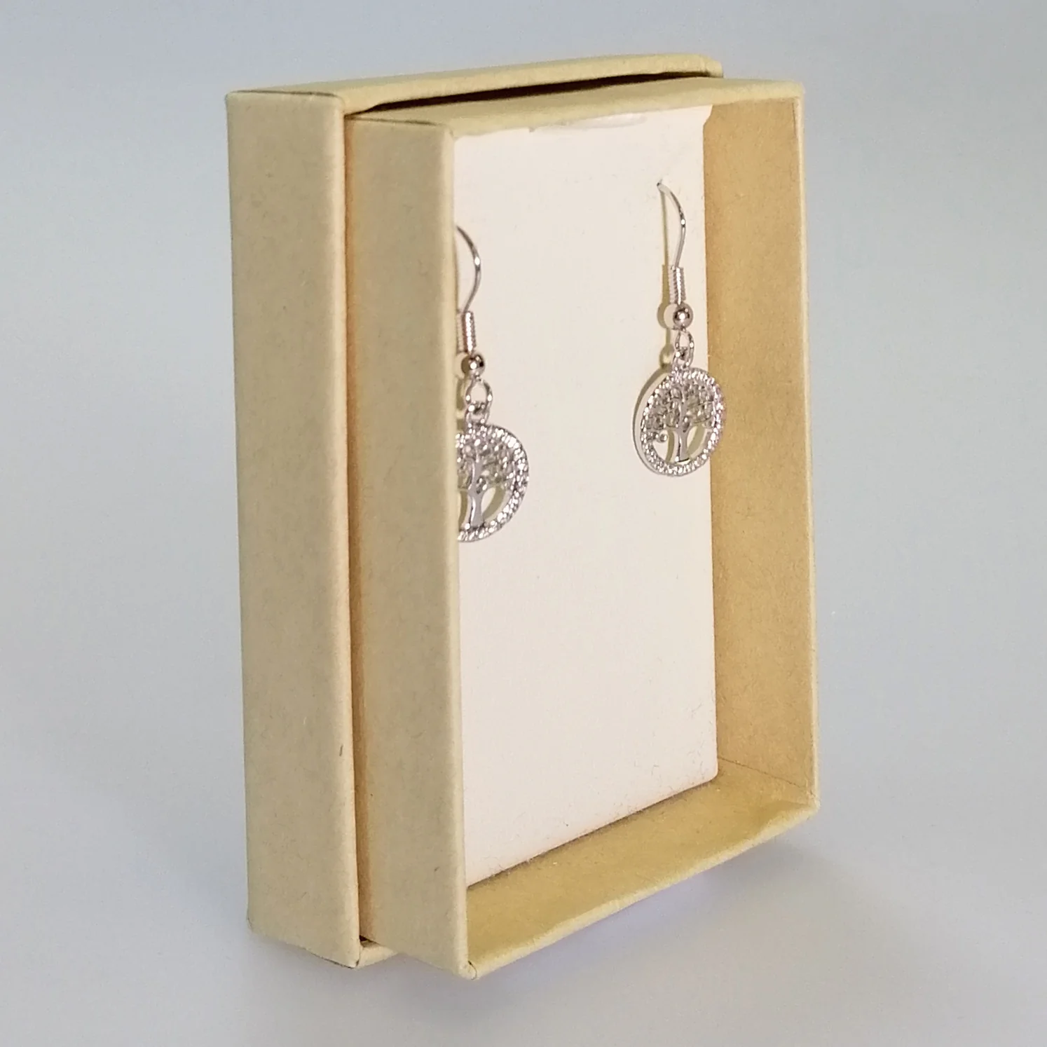 Kiwicraft - Tree of Life Rhinestone Earrings - Image 2