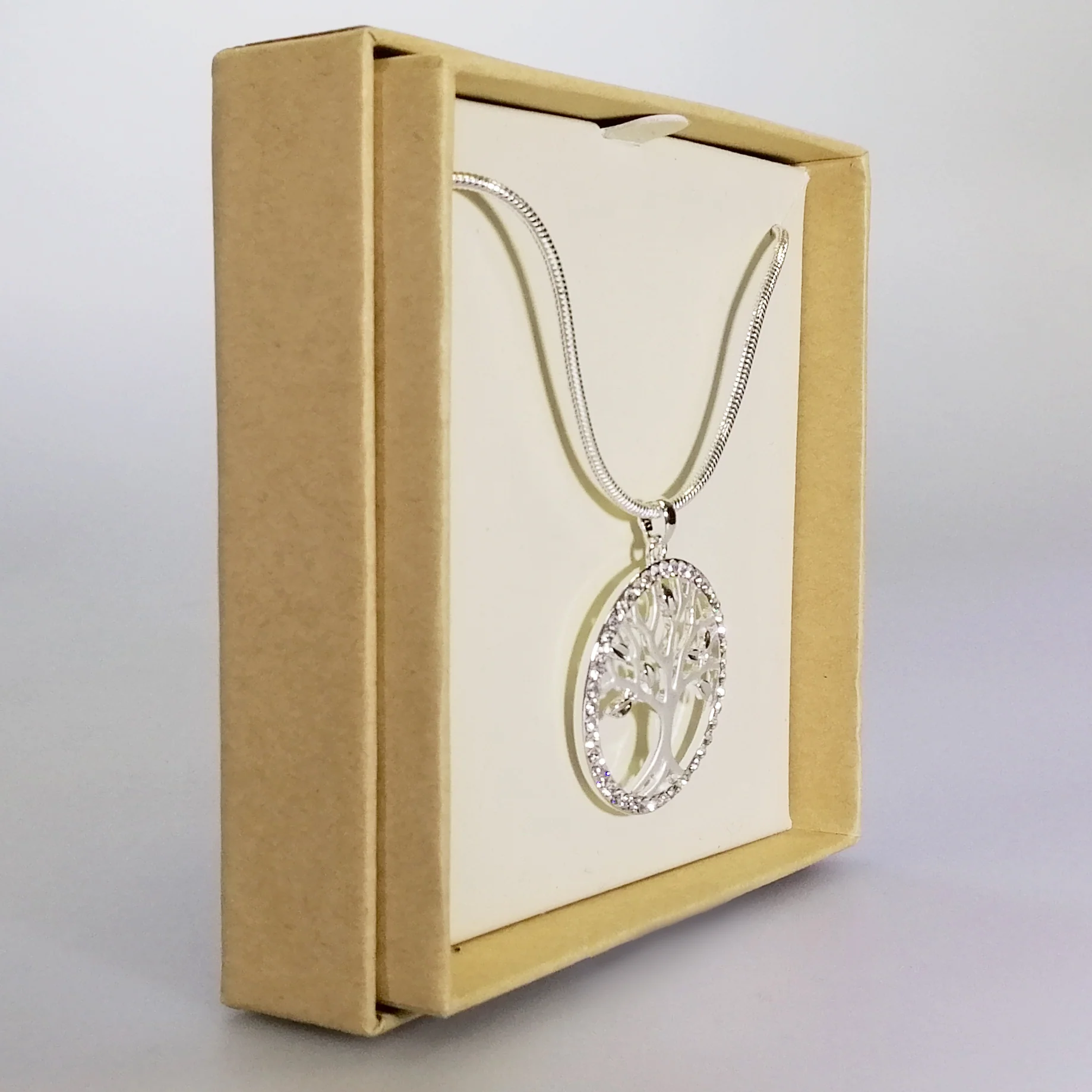 Kiwicraft - Tree of Life Rhinsestone Necklace - Image 2