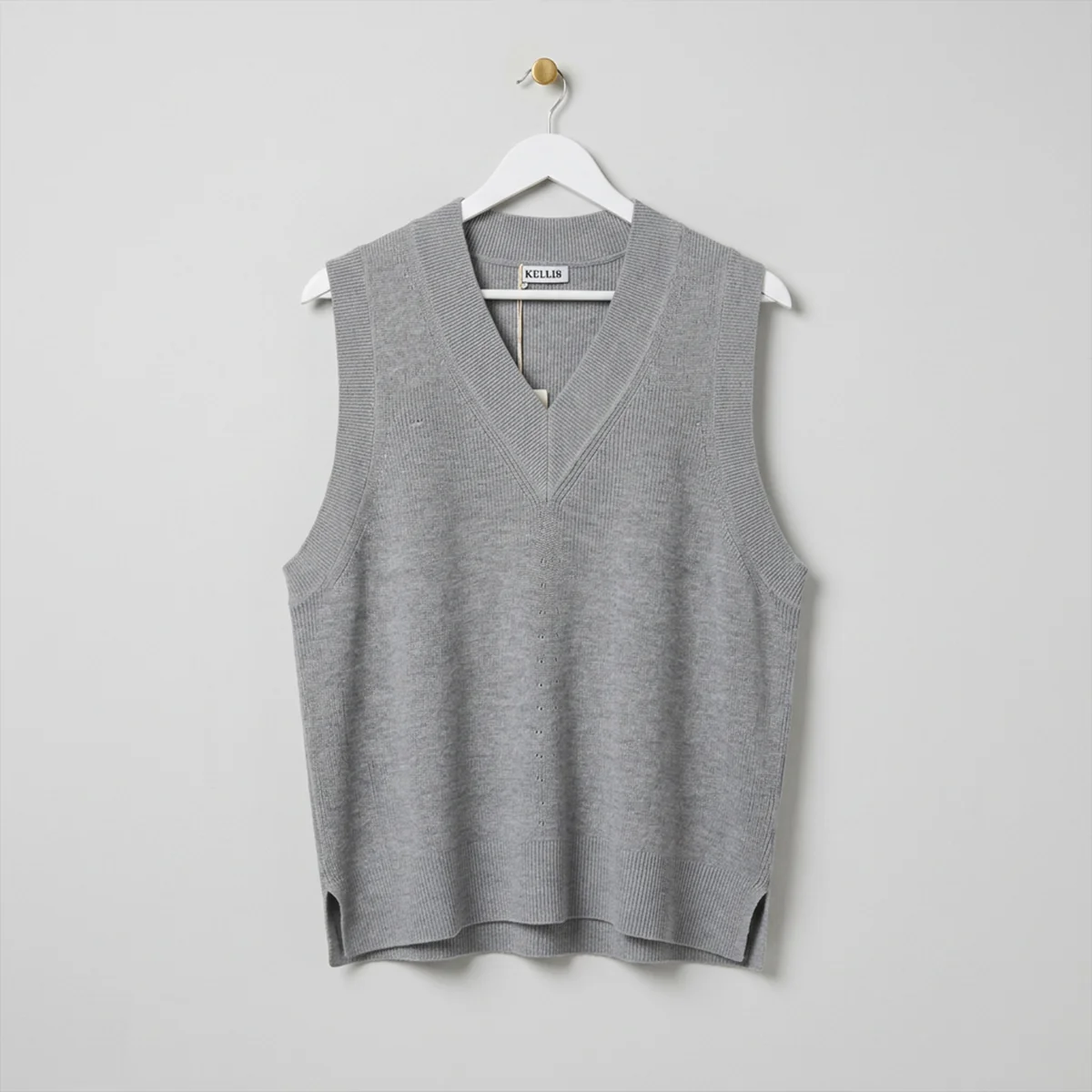 Knitted Sleeveless Vests - Image 7