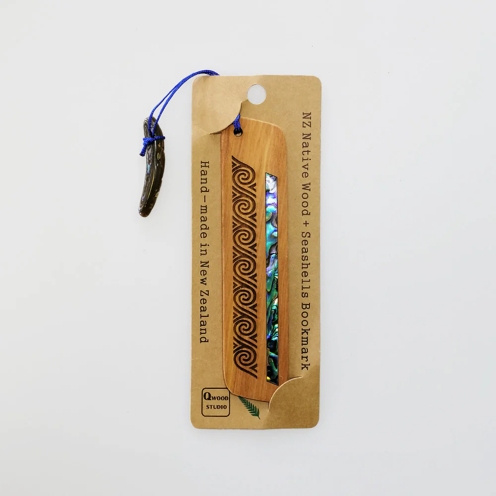 Koru' Native Wood Bookmark - Image 2