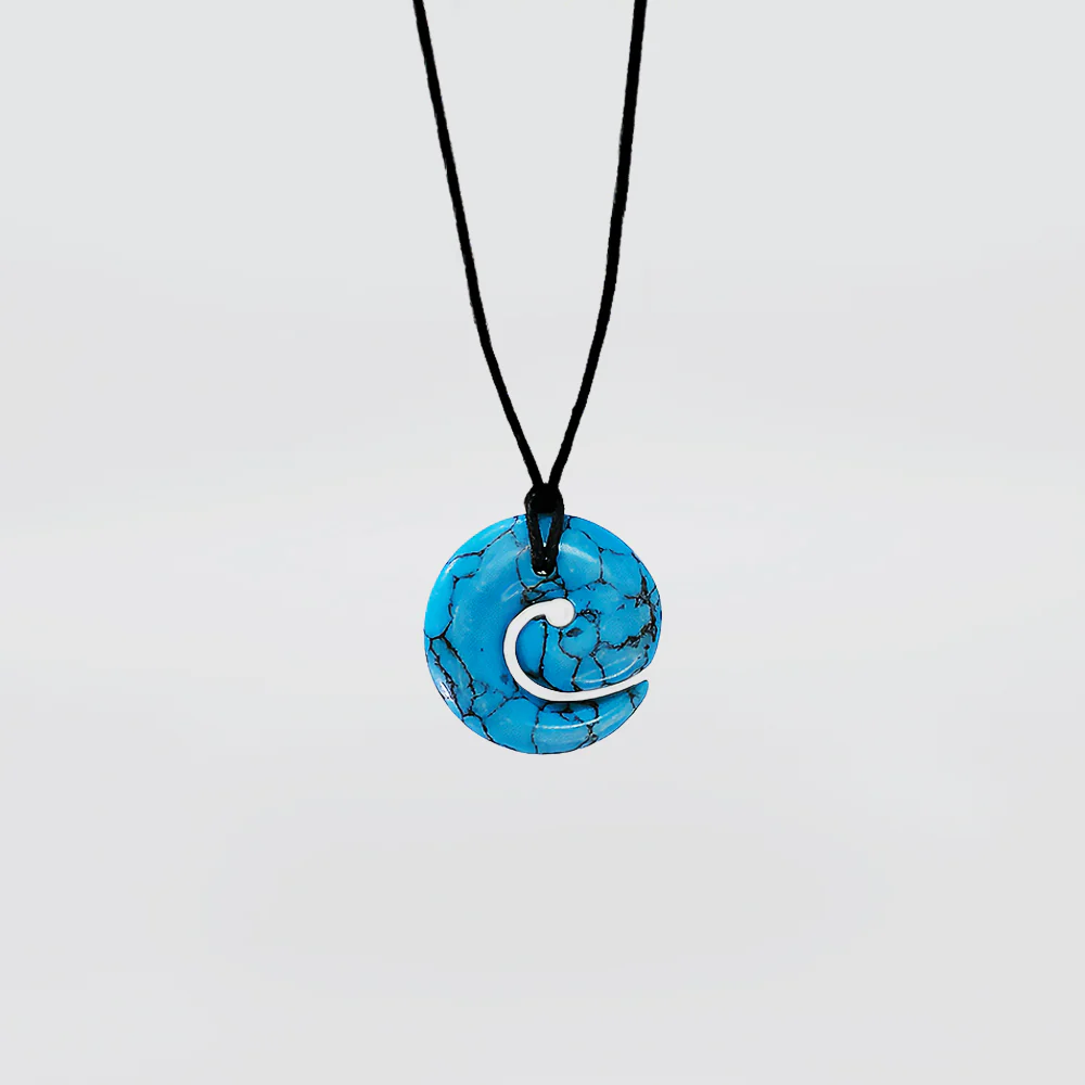 Turquoise Necklace - 'Koru'