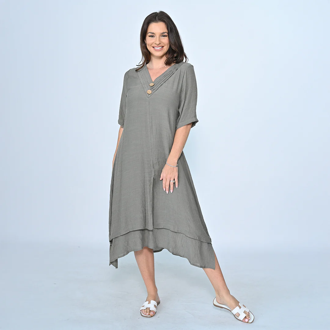 LaMode - Cotton Dress - Image 3