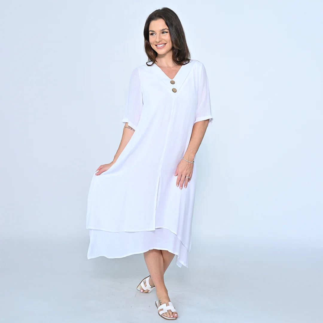 LaMode - Cotton Dress - Image 4