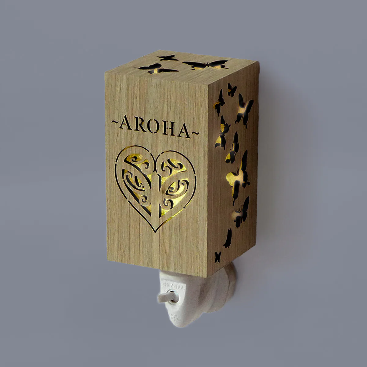 LED Kiwiana Plug-In Block - 'Aroha' - Image 2
