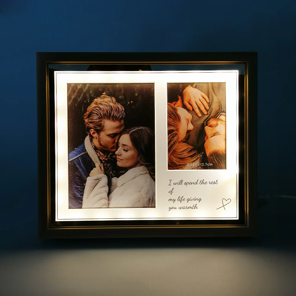 LED Wooden Wedding Frames - Image 2