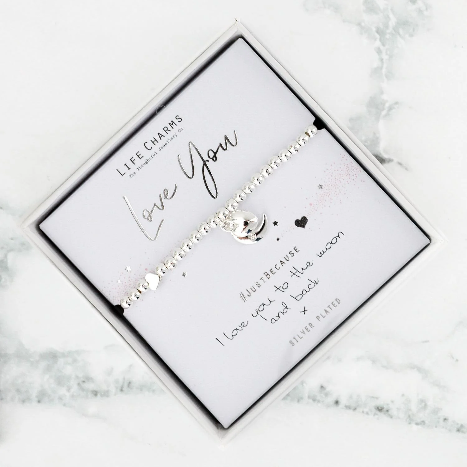 Life Charms - Bracelet - I Love You - Image 2