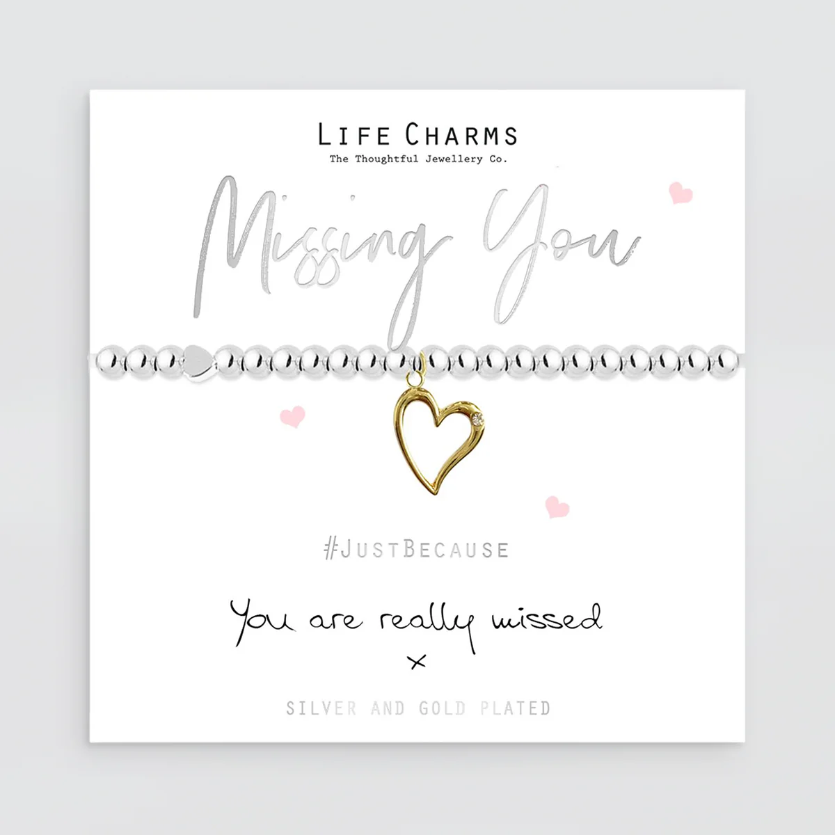 Life Charms - Bracelet - Missing You - Image 2