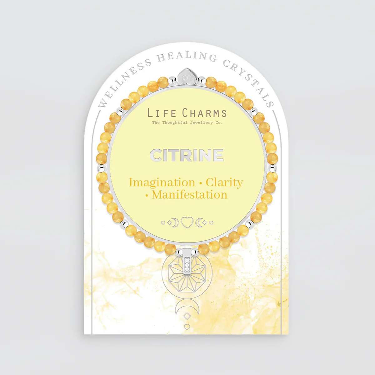 Healing Stone Bracelet - Citrine - Image 3