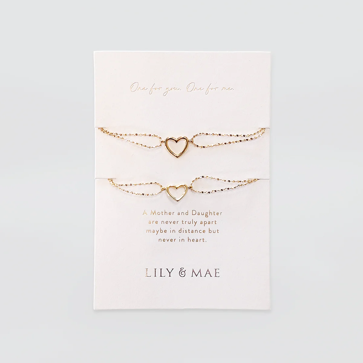 Lilly&Mae - 'Mother & Daughter' Matching Bracelets