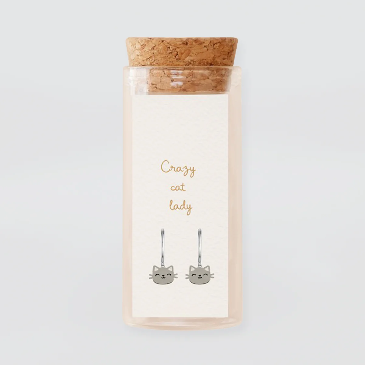 Lilly&Mae - Petite 'Cat' Stud Earrings - Image 2