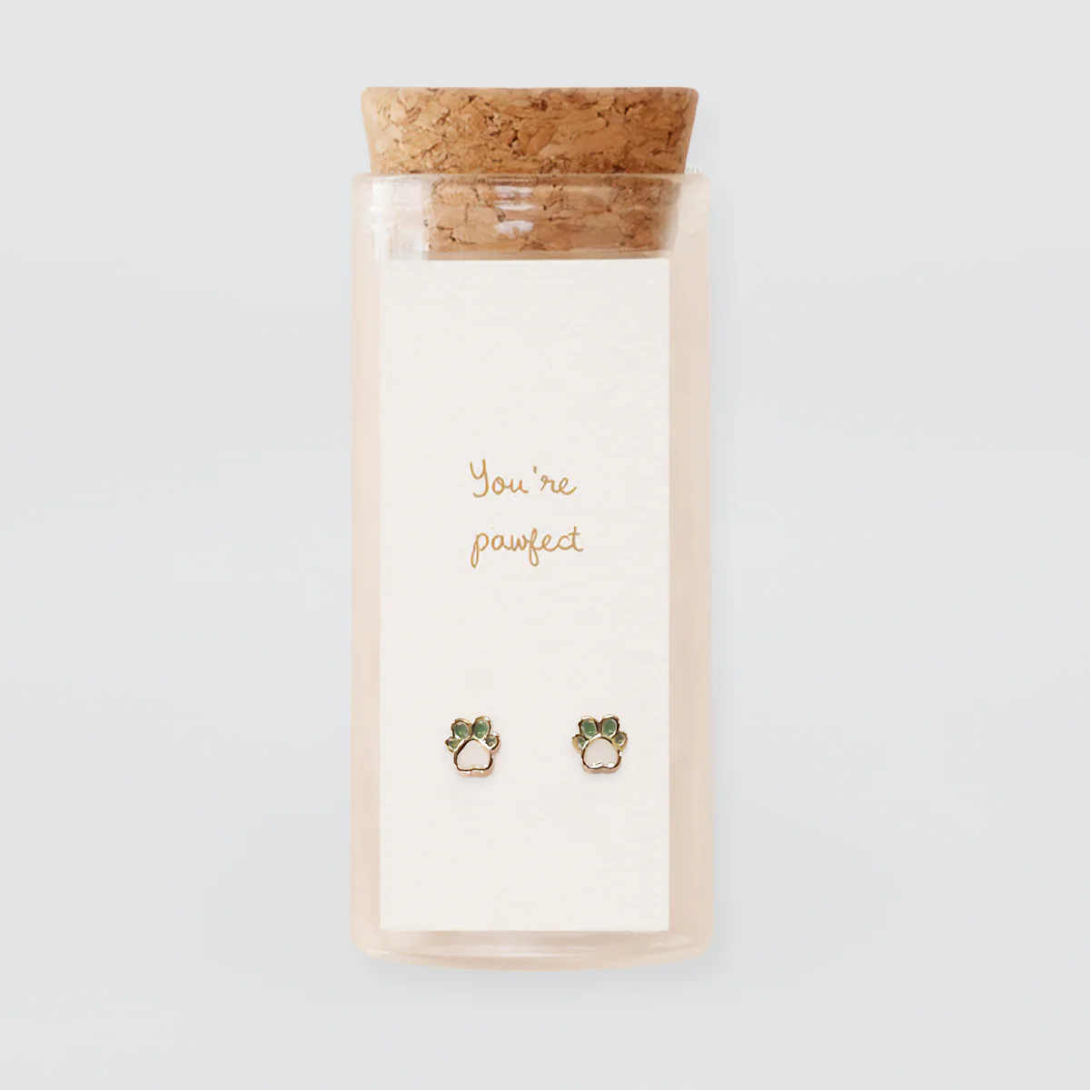 Lilly&Mae - Petite 'Dog Paws' Stud Earrings - Image 2
