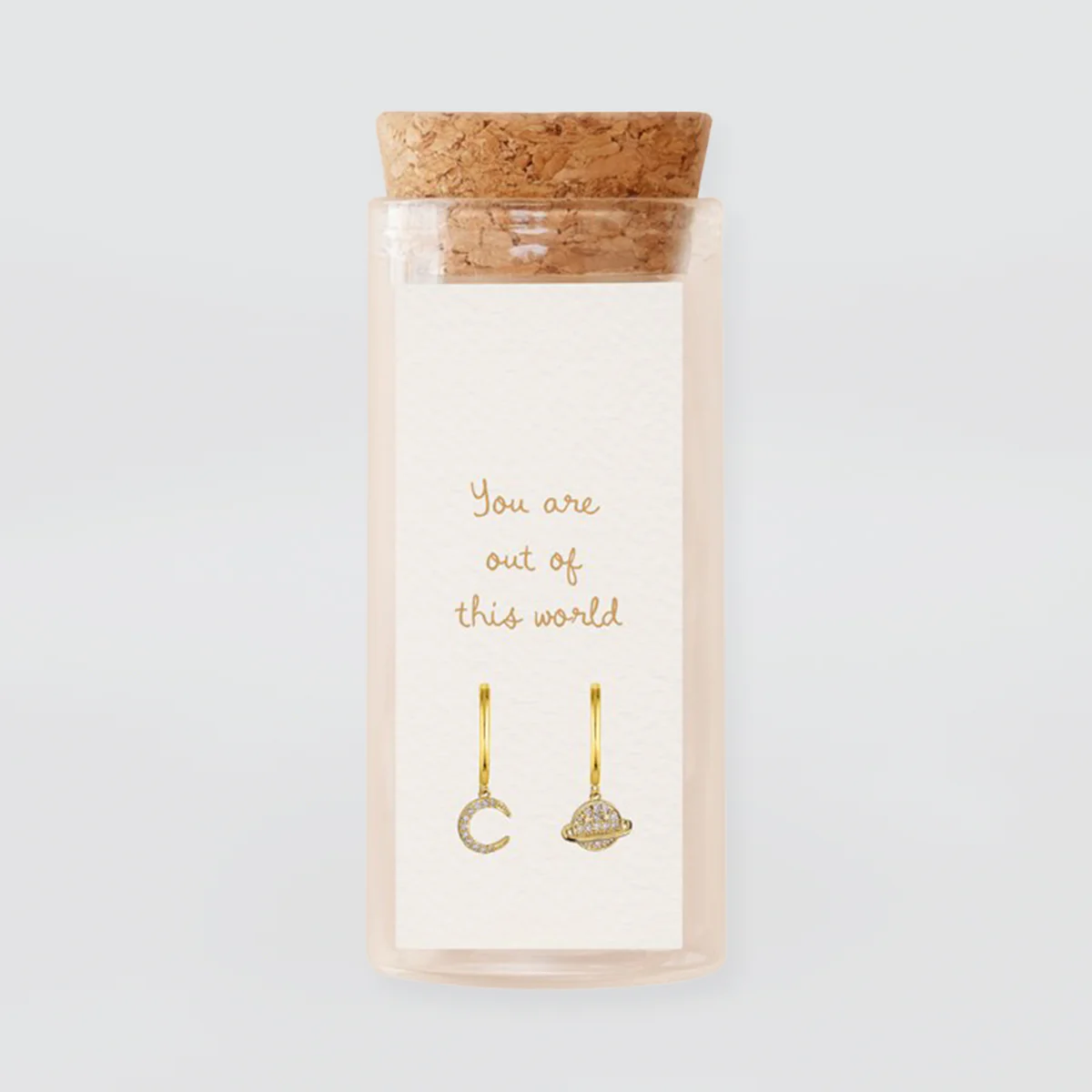 Lilly&Mae - Petite 'Space' Stud Earrings - Image 2