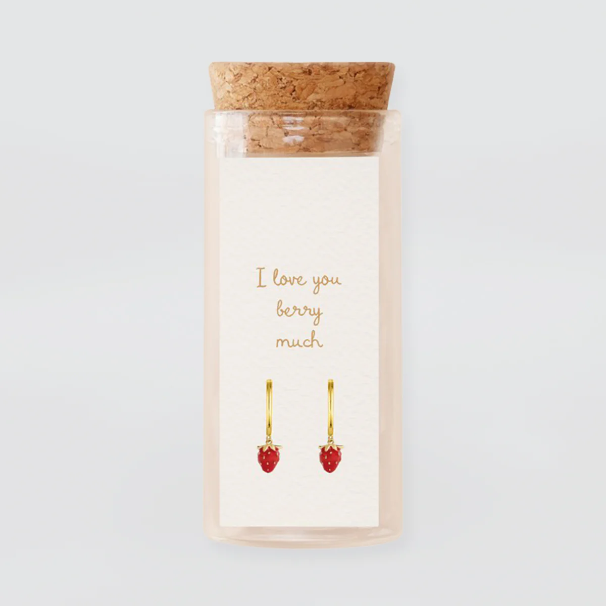 Lilly&Mae - Petite 'Strawberry' Stud Earrings - Image 2