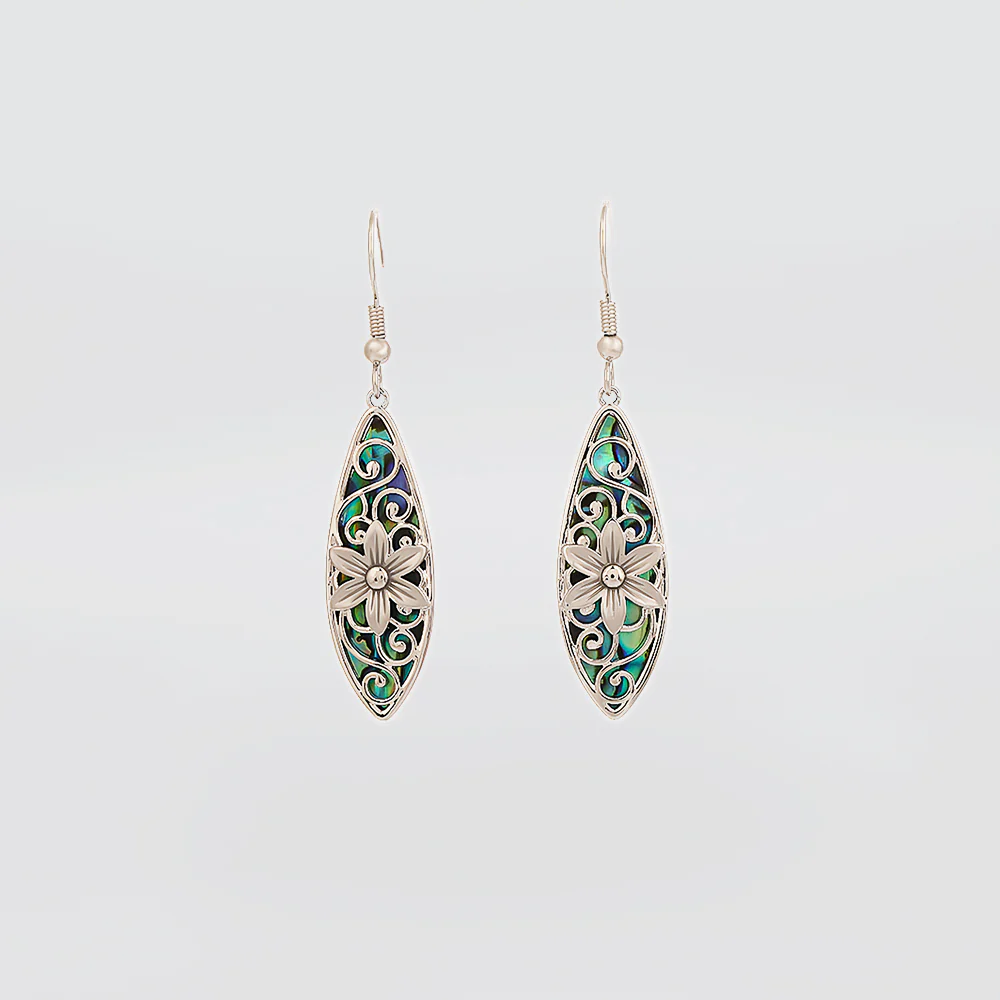 Lily & Paua Earrings