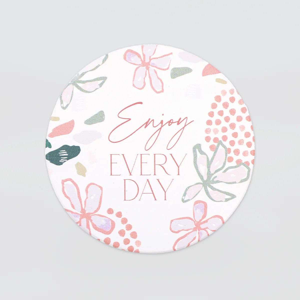 Love, Vera - Ceramic Coaster - Enjoy