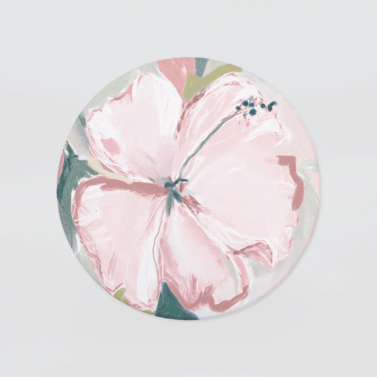 Love, Vera - Ceramic Coaster - Hibiscus