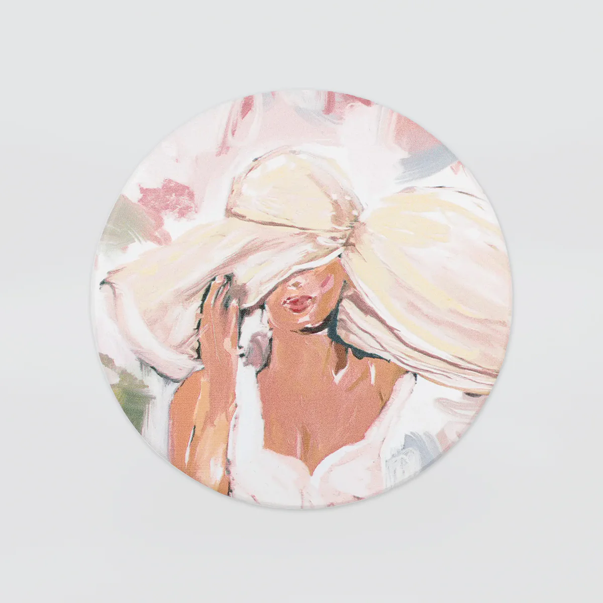 Love, Vera - Ceramic Coaster - Woman