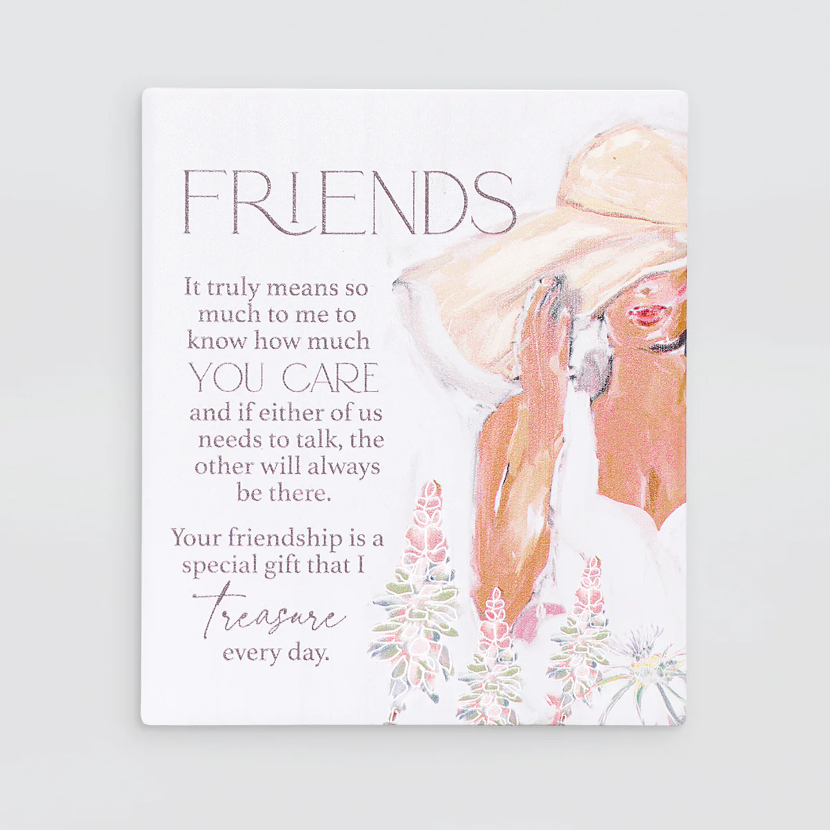 Love, Vera - Verse Plaque - Friends