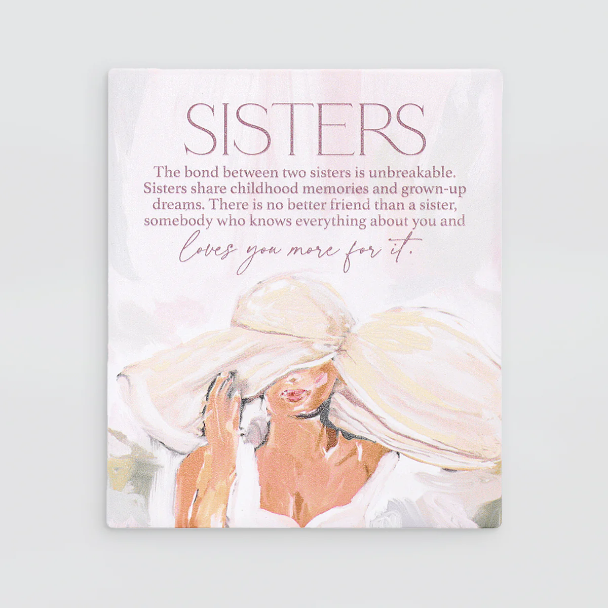Love, Vera - Verse Plaque - Sister
