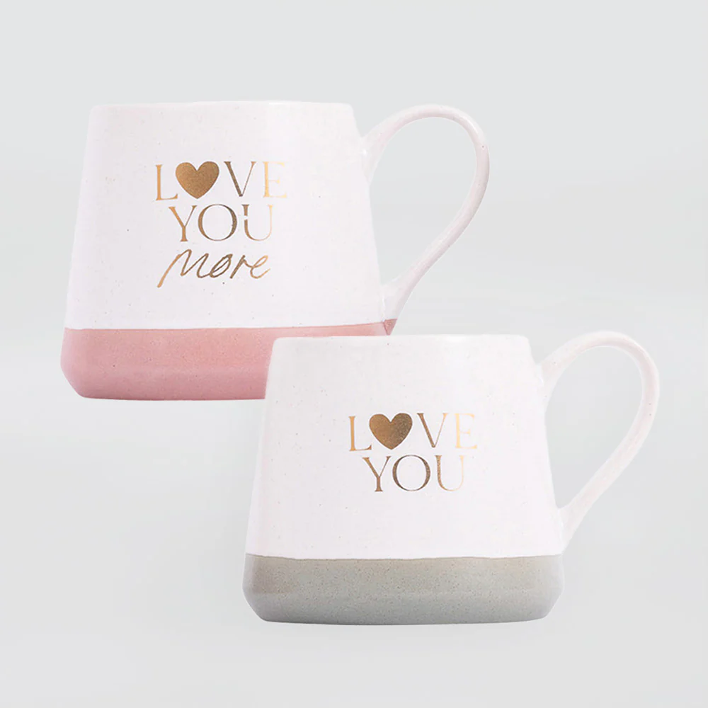 Wedding Mugs 'I Love You'  - Set/2