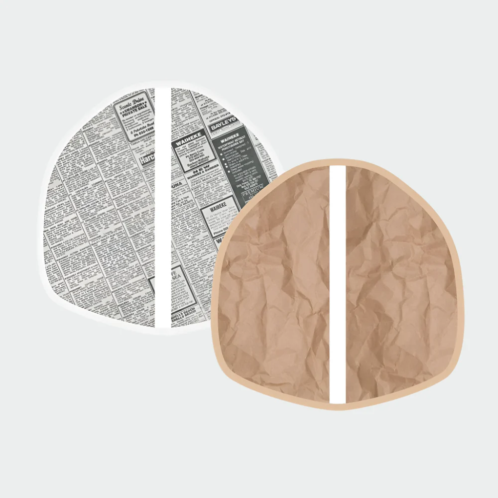 Lunch Wraps 'Retro Paper' - 2pc - Image 2