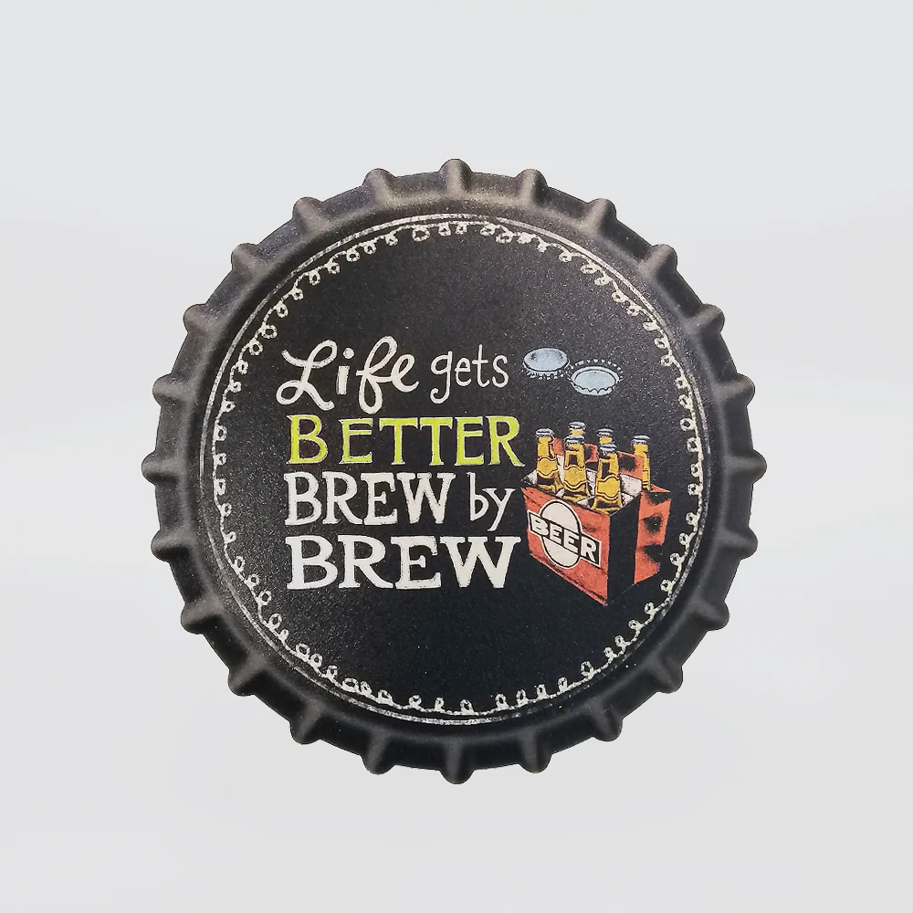 Mancave Coaster - 'Brew By Brew'
