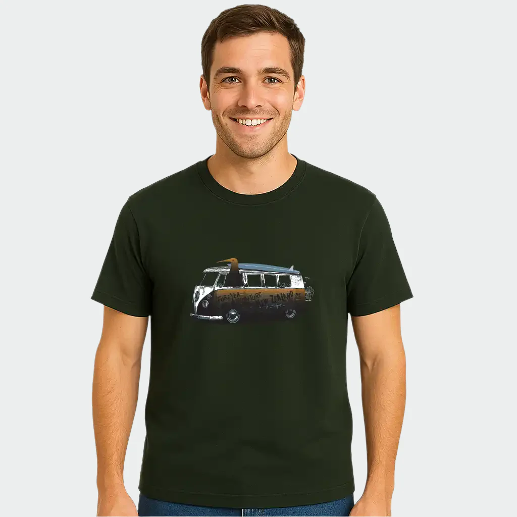 Mens TShirt 'Kiwi Road Trip' - Image 2