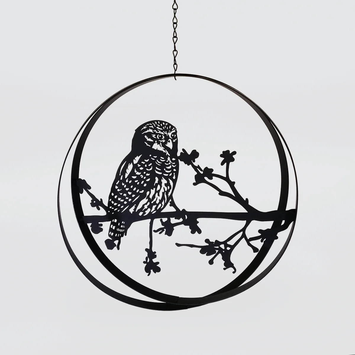 Metal Double Ring Spinners - 'NZ Birds'