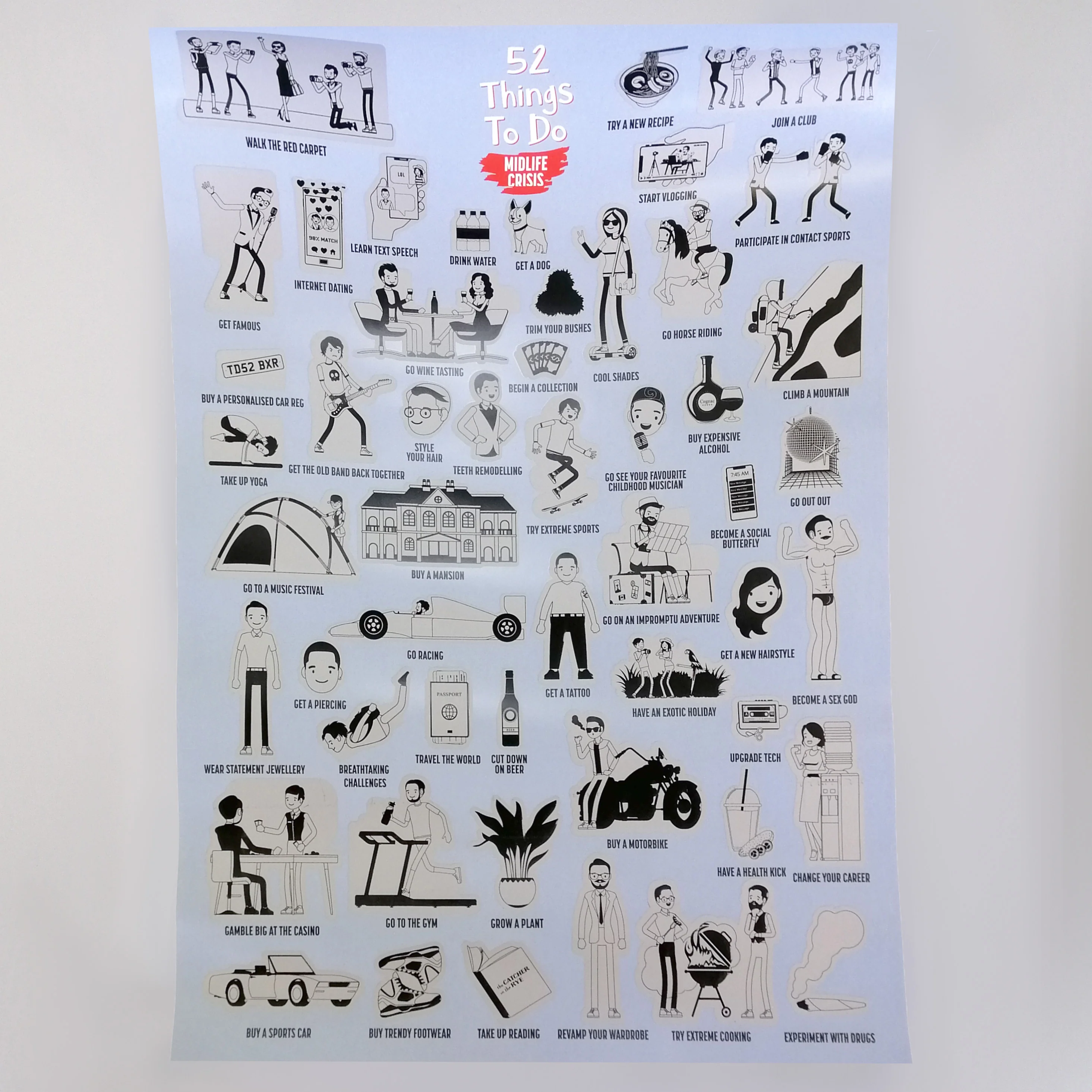 Midlife Crisis Scratch-Off Poster - Image 2