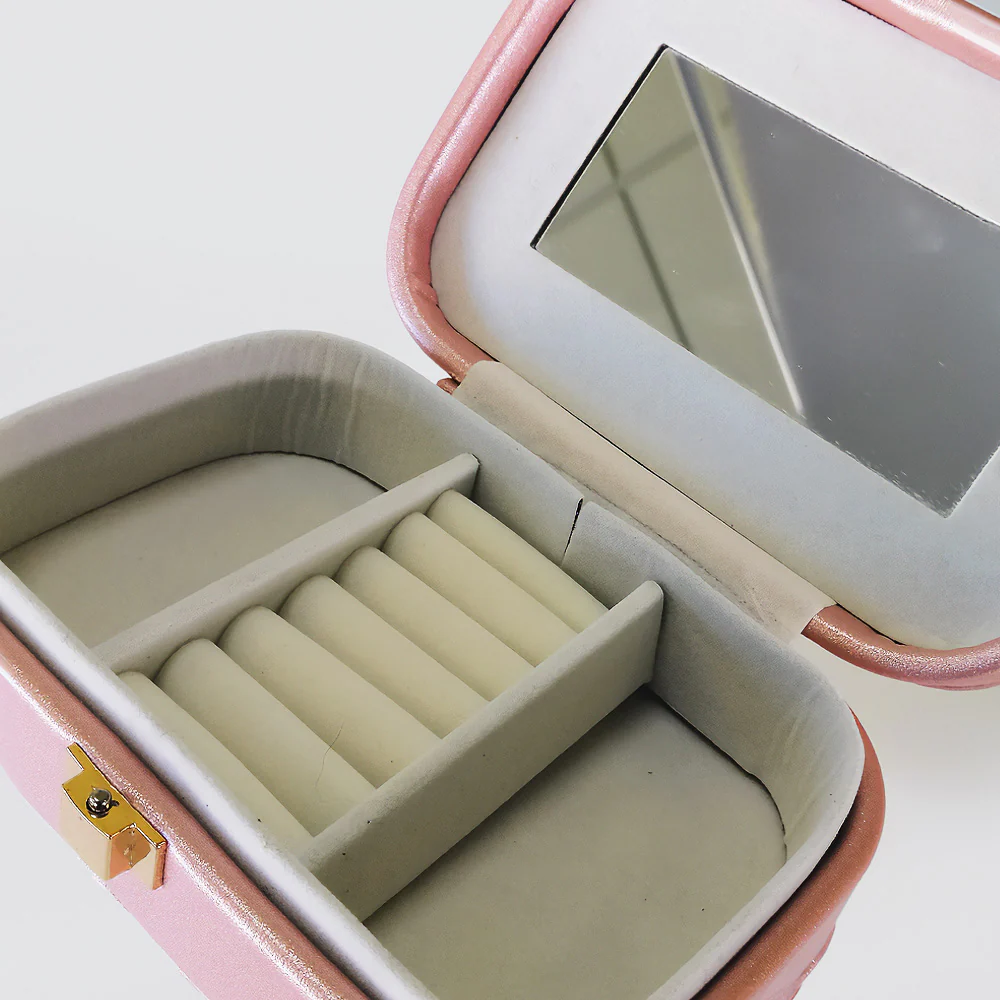 Mirror Insert Jewellery Box - Small - Image 3