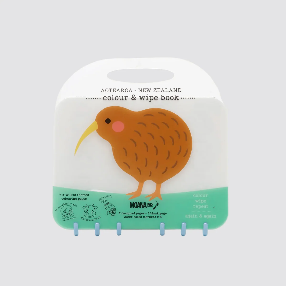 Moana RD - 'Colour & Wipe' Book
