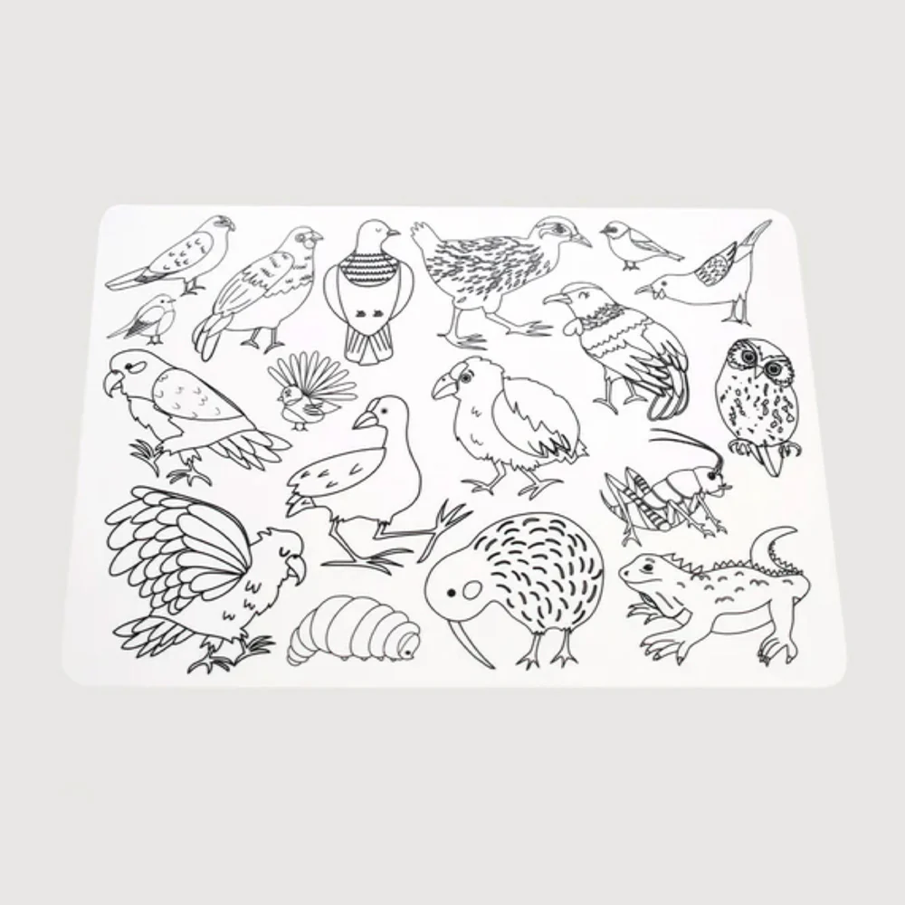 Moana RD - Silicone 'Colour In' Placemats - Image 3