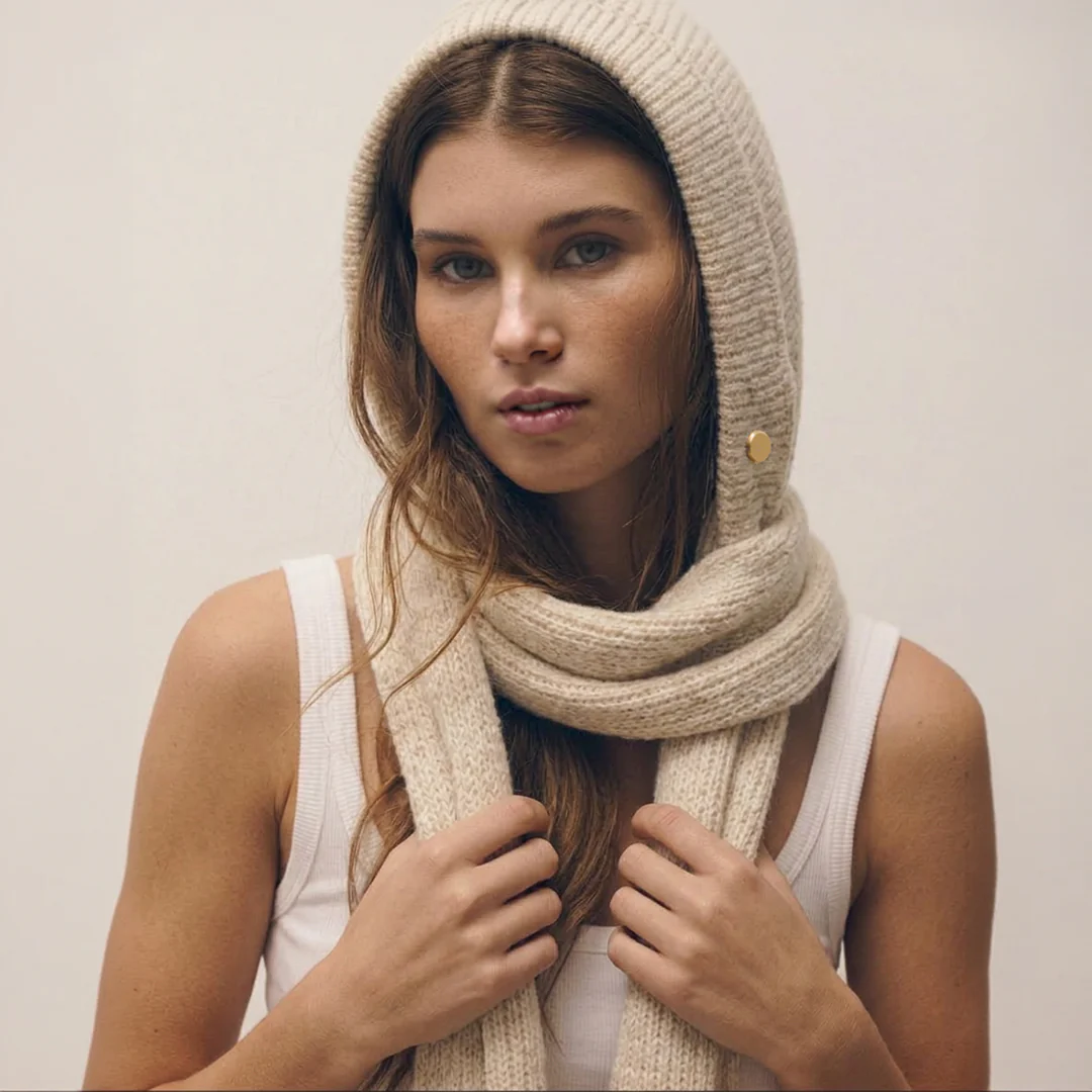 Mohair Hood Scarves - Image 3
