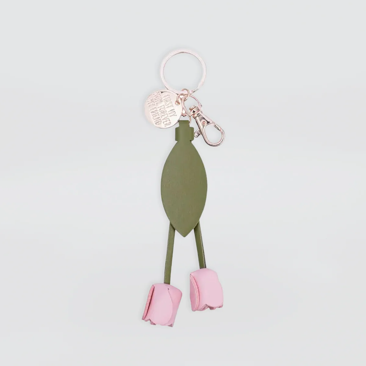 Mothers Day Bag Charm - Rose Bud