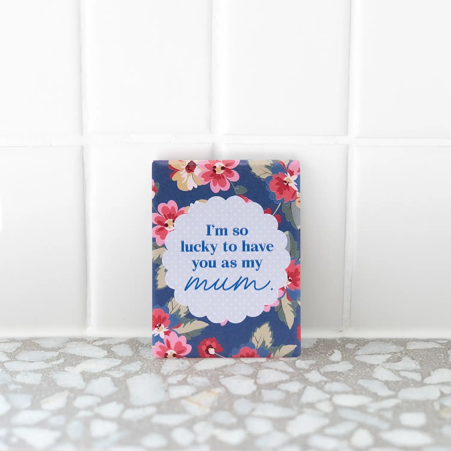 Mother's Day Ceramic Magnet - I'm Lucky - Image 2