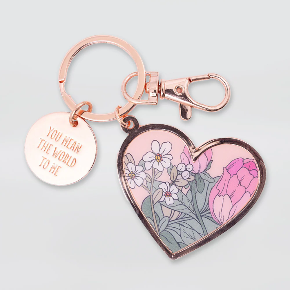 'The World' Keyring